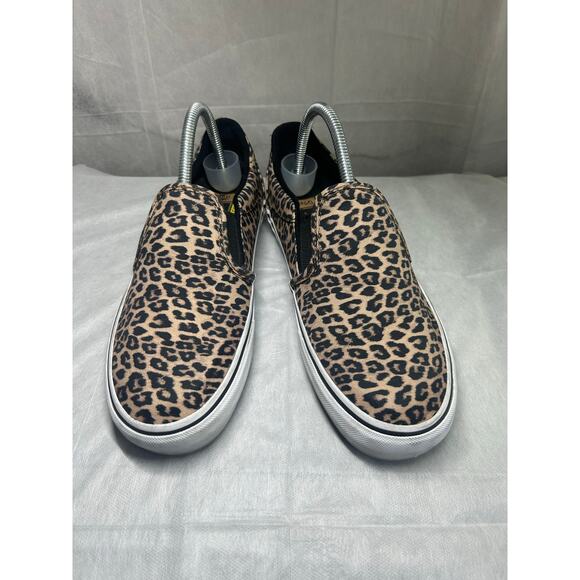 VANS Leopard Slip-On Sneakers Women's 8.5 - Picture 2 of 9